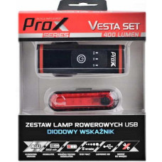 PROX VESTA LAMP SET 400LM, 2200 MAH USB